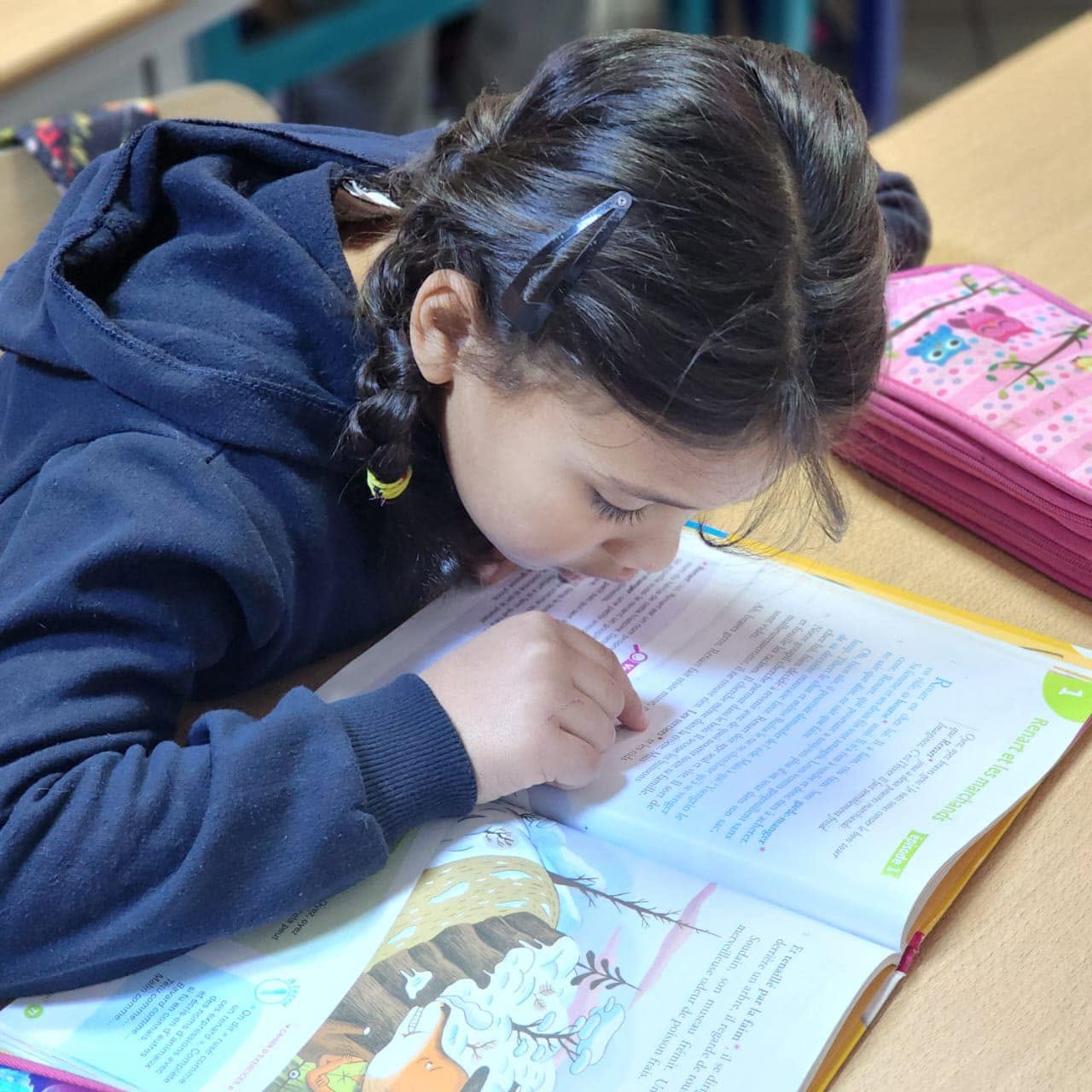 Pupils studying at IFBS
